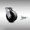 Service Caster 5 Inch SS Glass Filled Nylon Swivel Caster with Roller Bearing and Swivel Lock SCC-SS30S520-GFNR-BSL - alternate 1